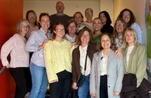 Gruppbild på kvinnor och män som alla är KAA-samordnare i Västernorrlands kommuner.